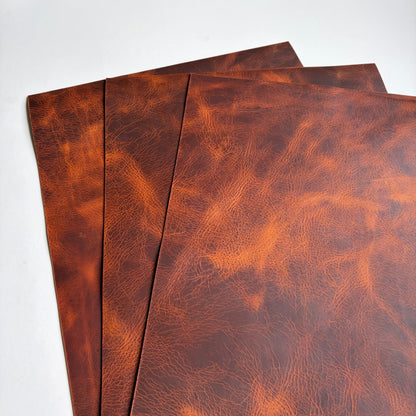 Badalassi Carlo Wax Vegetable Tanned Leather Panels – Olmo