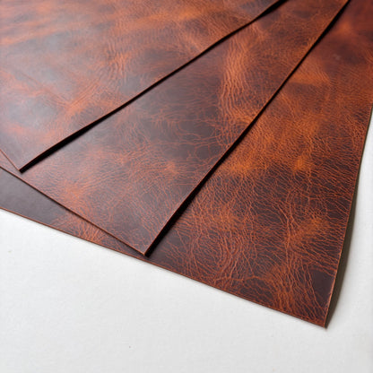 Badalassi Carlo Wax Vegetable Tanned Leather Panels – Olmo