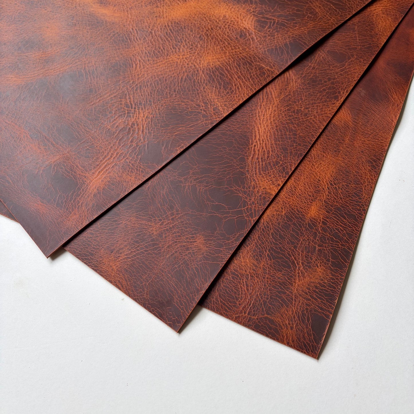 Badalassi Carlo Wax Vegetable Tanned Leather Panels – Olmo