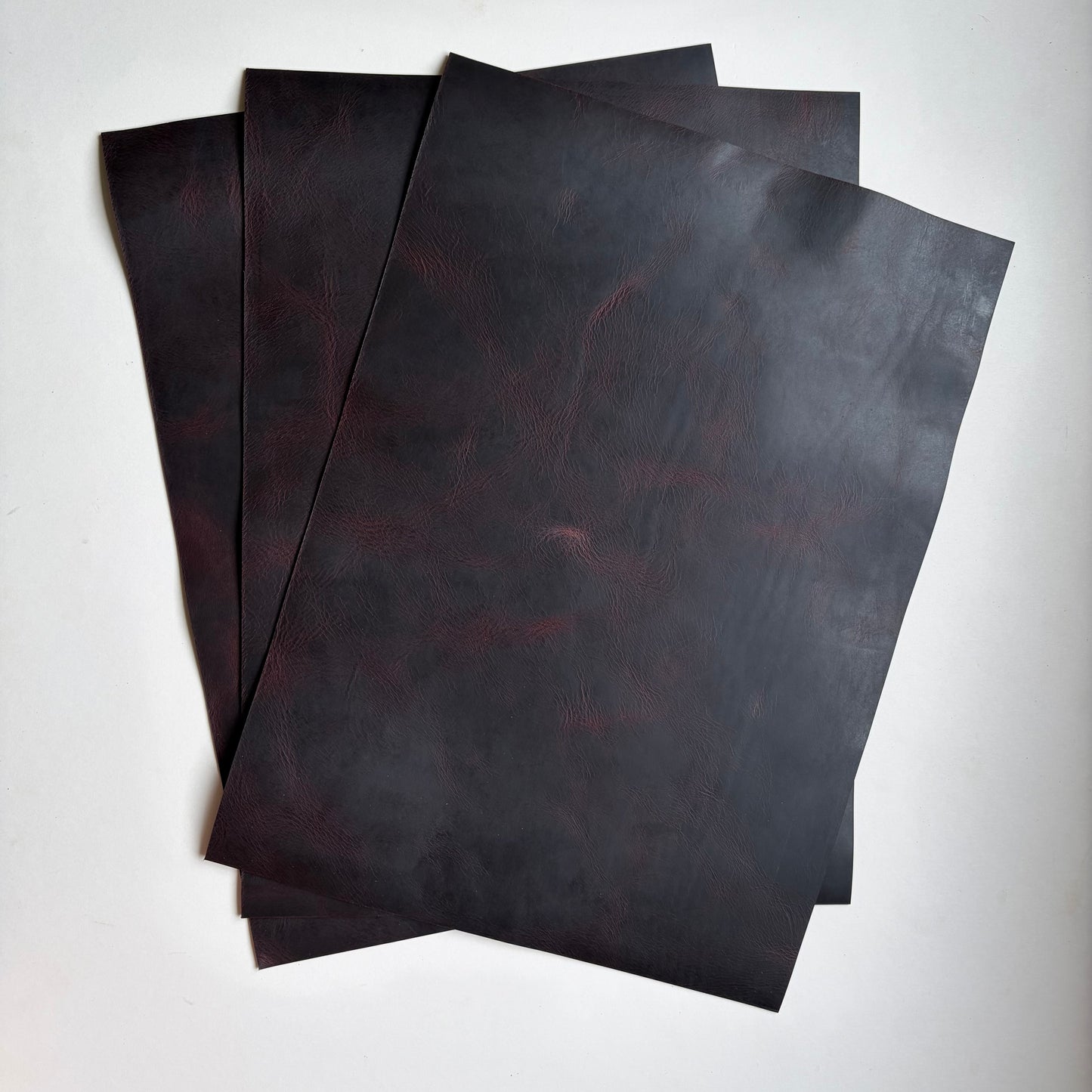 Badalassi Carlo Wax Vegetable Tanned Leather Panels – Tobacco