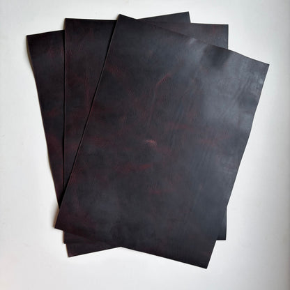 Badalassi Carlo Wax Vegetable Tanned Leather Panels – Tobacco