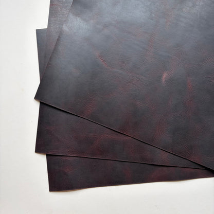 Badalassi Carlo Wax Vegetable Tanned Leather Panels – Tobacco