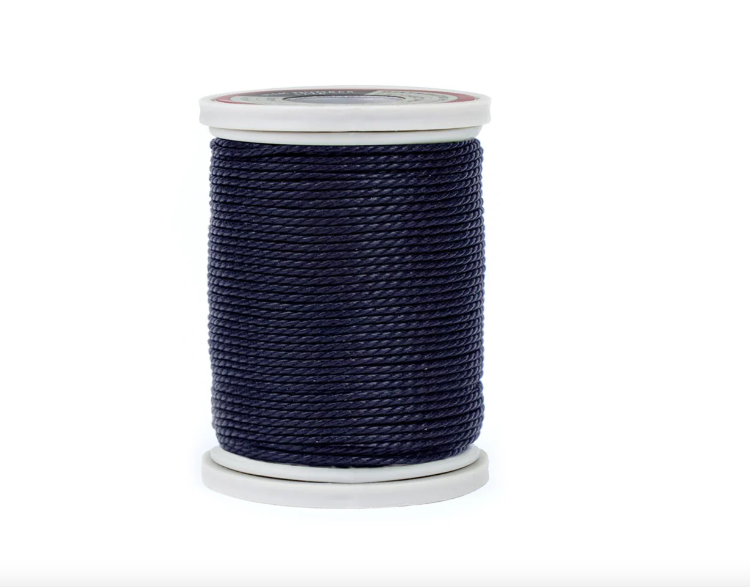 Black Cotton Linen Thread for Hand Stitching Leather 0.85 m