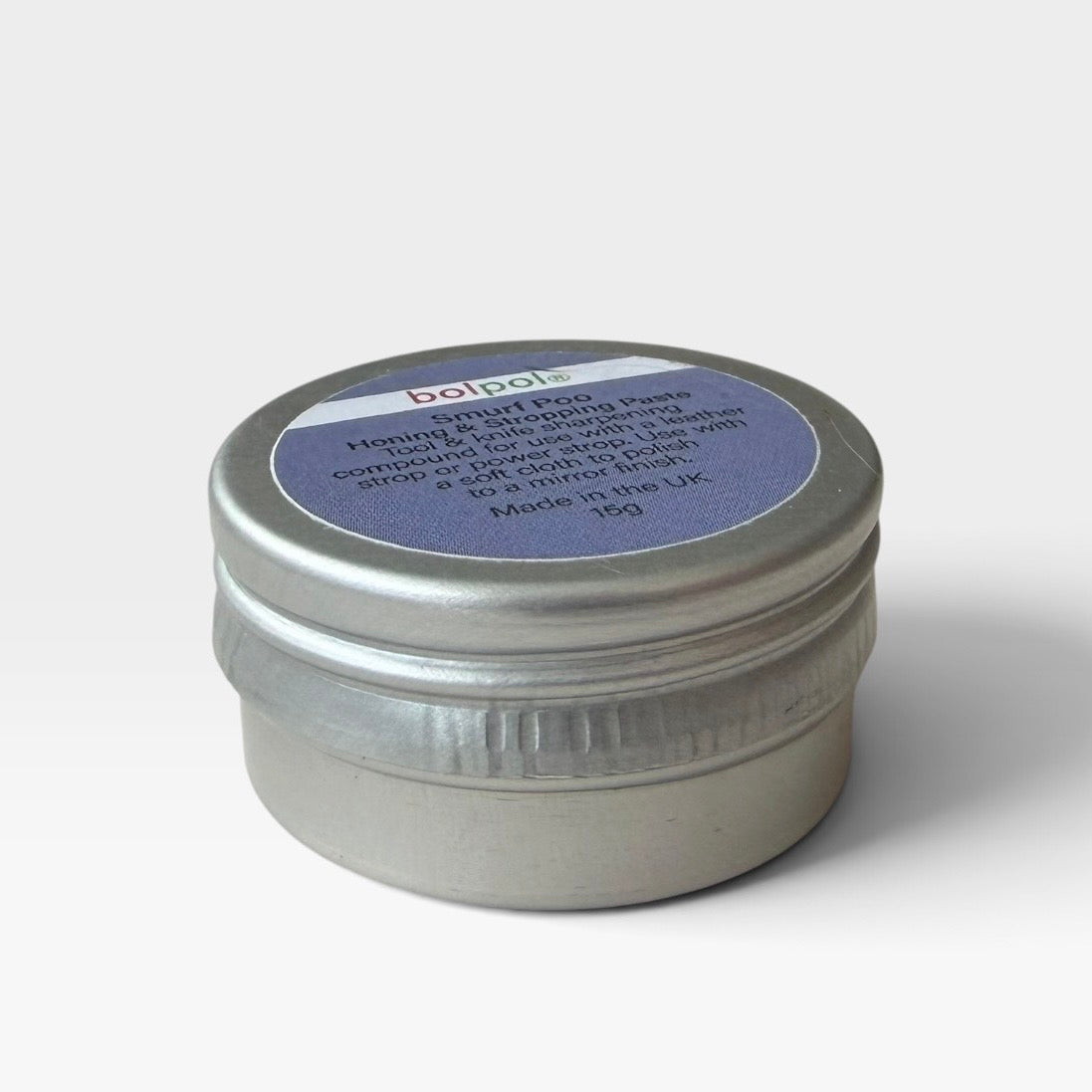 Bolpol Smurf Poo Honing, Stropping & Polishing Paste – 15g & 120g