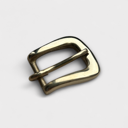 Solid Brass Belt Buckle 1 inch (25 mm) - Frame and Pin Style 8