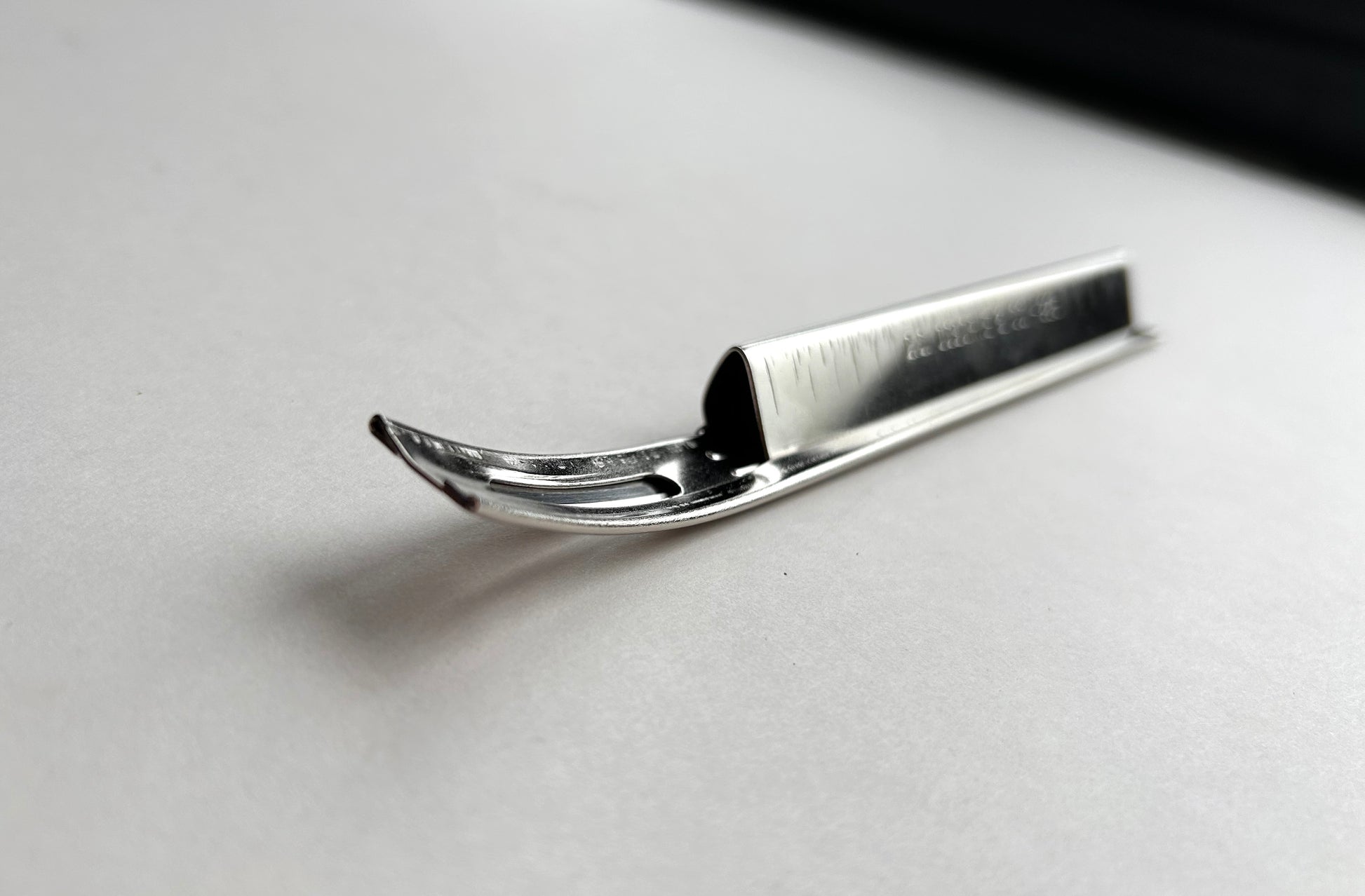 CS Osborne leather skiver tool in stainless steel
