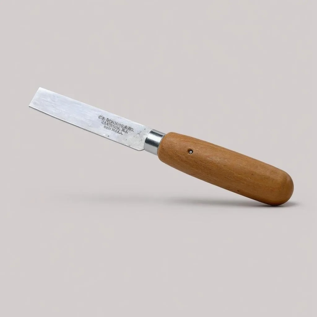 CS Osborne Square Point Leather Knife