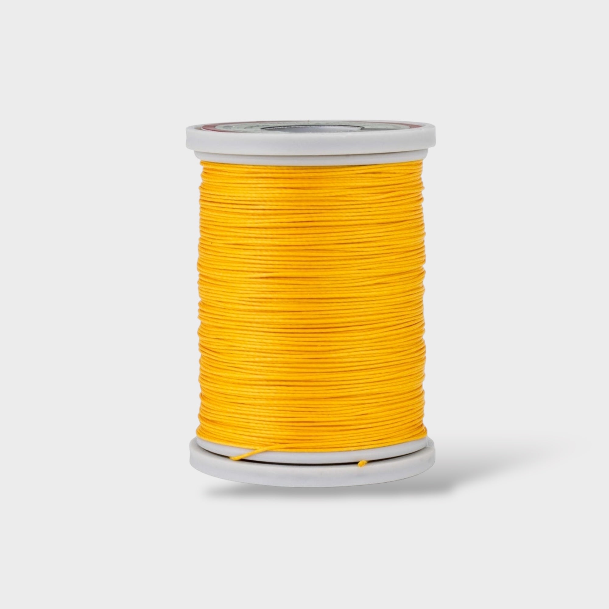 Yellow Cotton Linen Thread for hand stitching leather