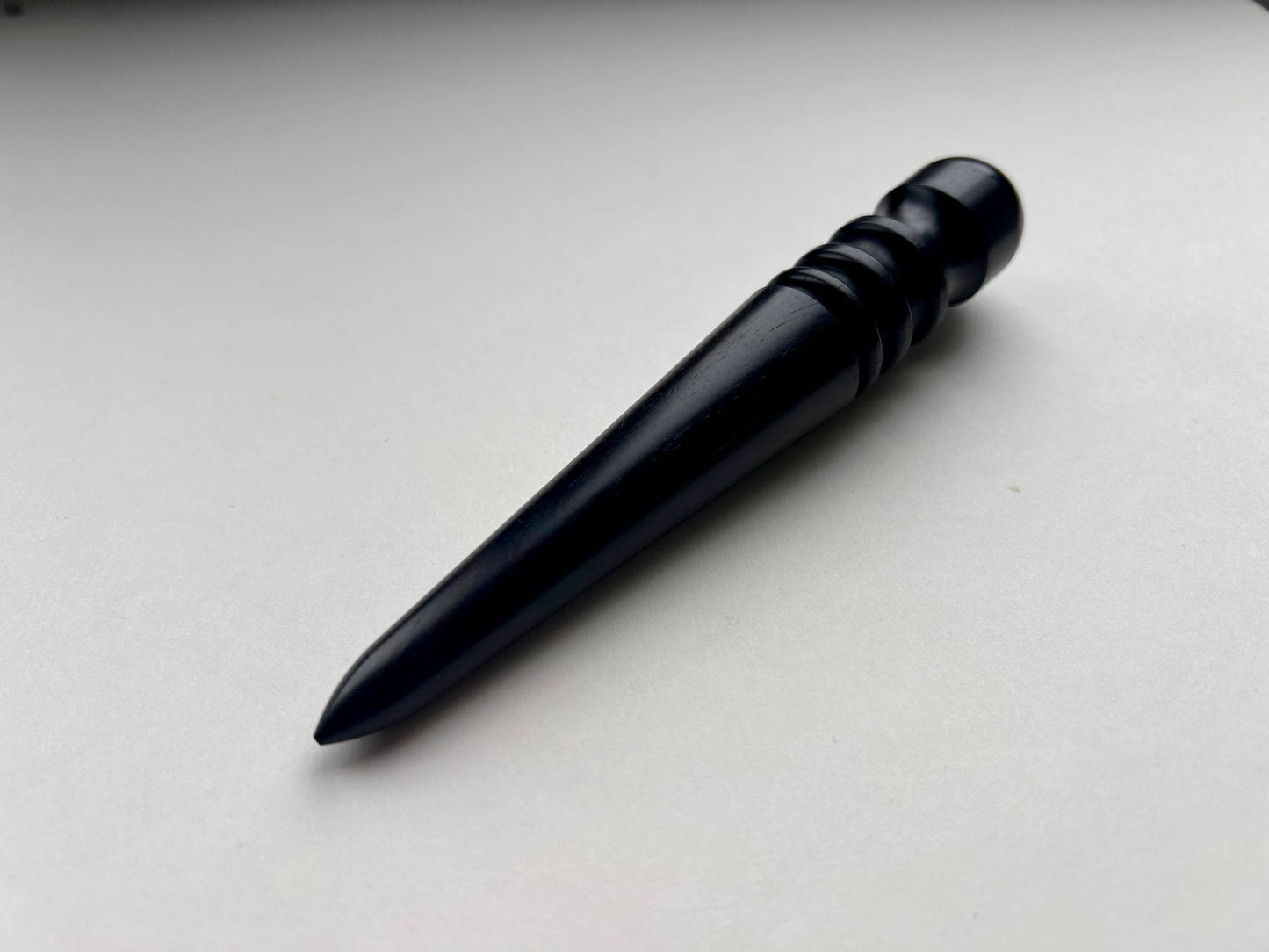 Ebony Leather Edge Burnishing Tool - Multi Size