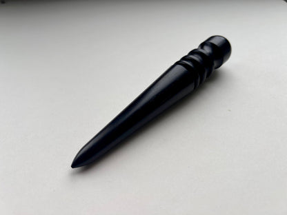 Ebony Leather Edge Burnishing Tool - Multi Size