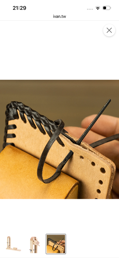 Stitching Horse for Leatherwork by Ivan