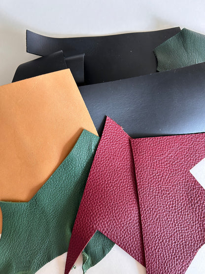 Veg Tan Leather Off Cuts