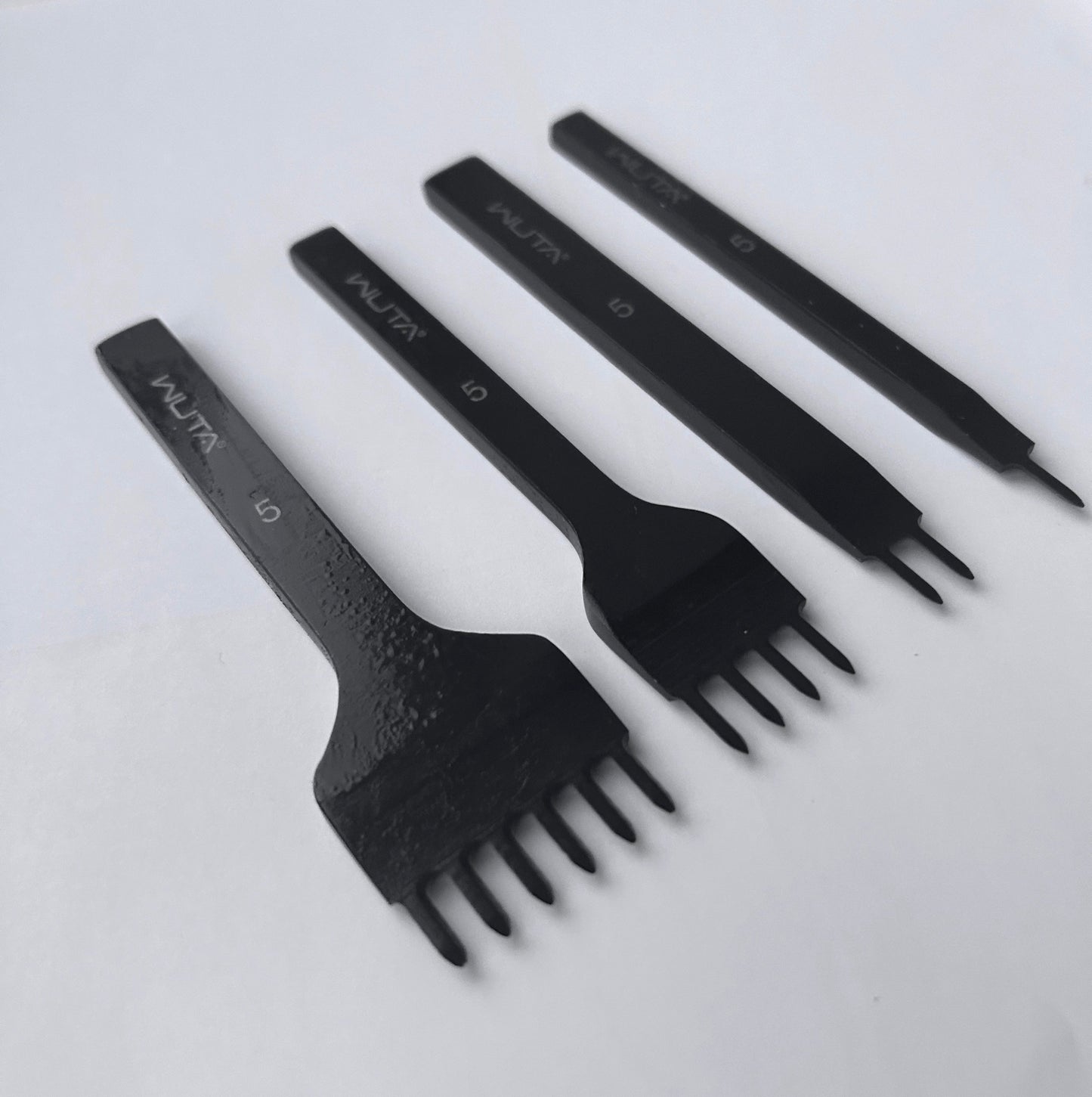 WUTA Leather Stitching Punch Set, Diamond Style 5 mm