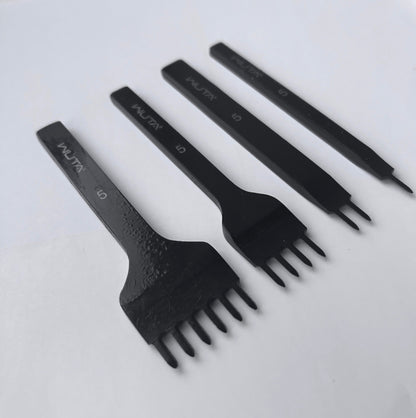 WUTA Leather Stitching Punch Set, Diamond Style 5 mm