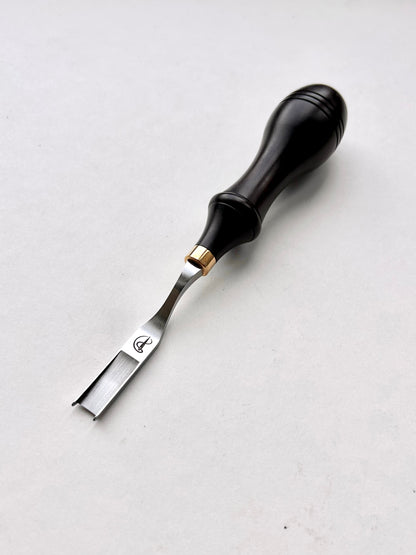 Kemovancraft French Wide Skiver – Ebony Handle | 6mm & 8mm