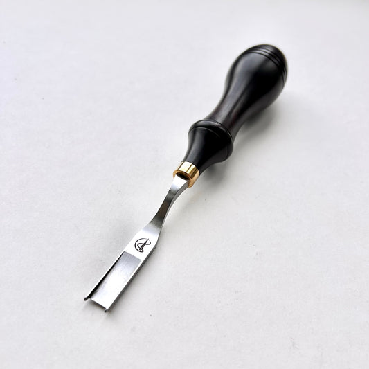 Kemovancraft French Wide Skiver – Ebony Handle | 6mm & 8mm