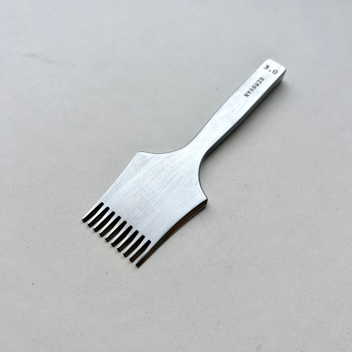 Kemovancraft French Leather Pricking Irons – 3.0mm & 3.85mm Sets | 2, 5 & 8 Prong