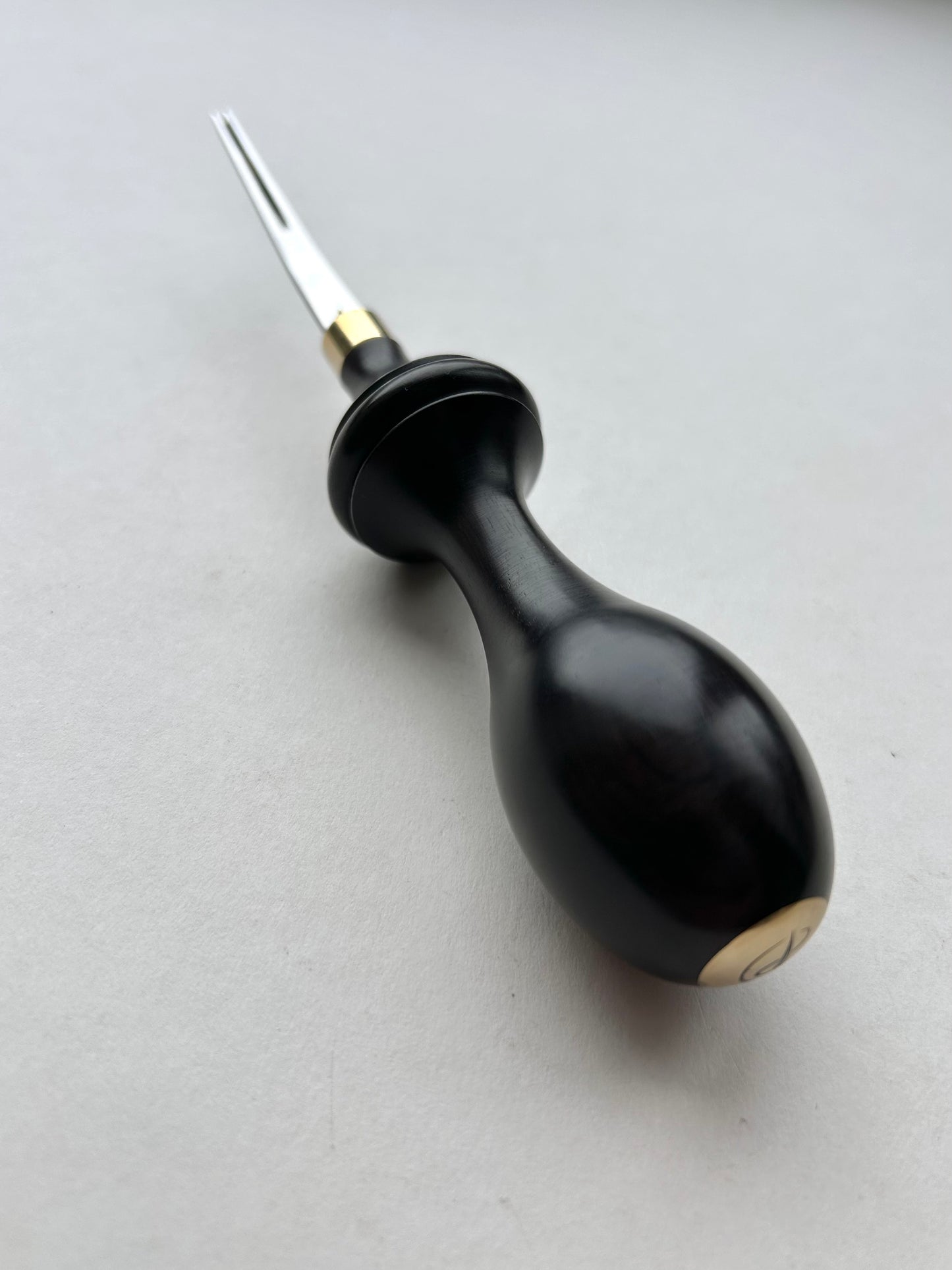 Kemovancraft Leather Edge Beveller | Ebony Handle