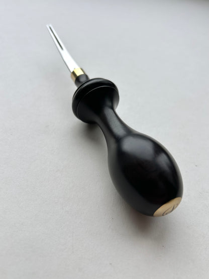 Kemovancraft Leather Edge Beveller | Ebony Handle