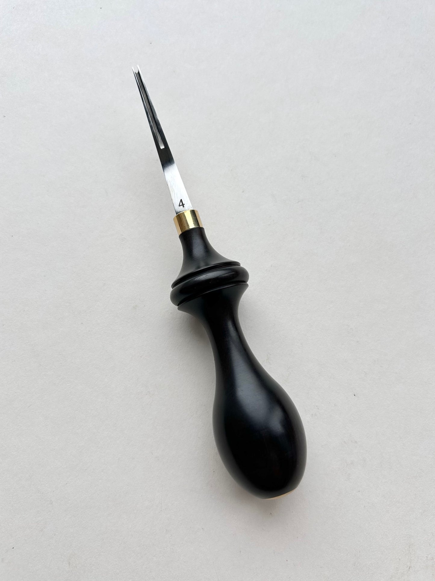 Kemovancraft Leather Edge Beveller | Ebony Handle