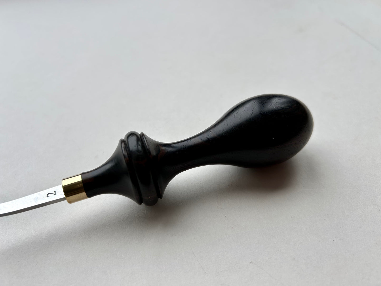Kemovancraft Leather Edge Beveller | Ebony Handle