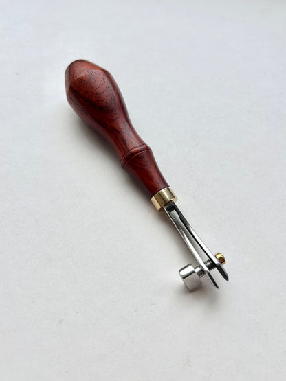 Kemovancraft Adjustable Leather Edge Creaser | Cocobolo Handle