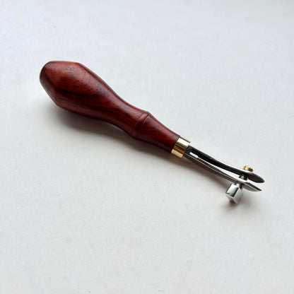 Kemovancraft Adjustable Leather Edge Creaser | Cocobolo Handle