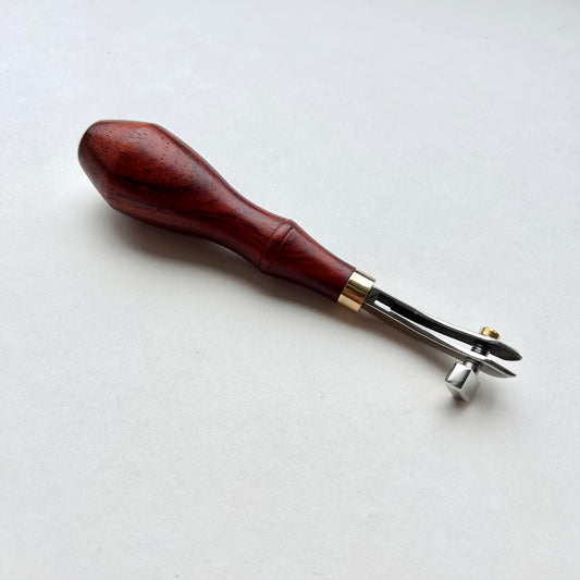 Kemovancraft Adjustable Leather Edge Creaser | Cocobolo Handle