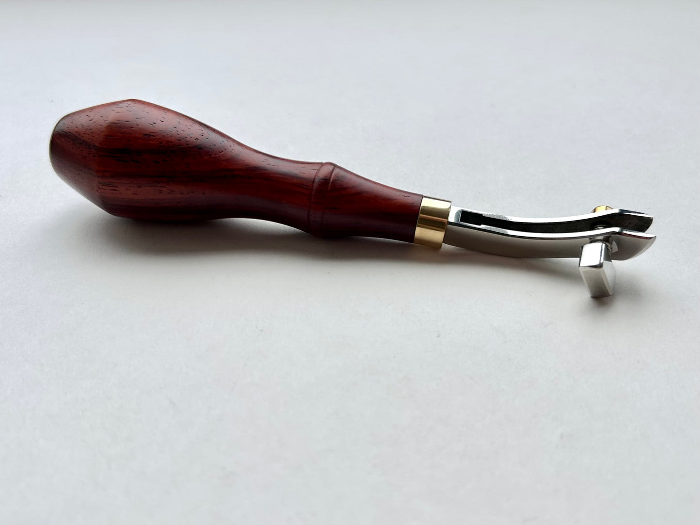 Kemovancraft Adjustable Leather Edge Creaser | Cocobolo Handle