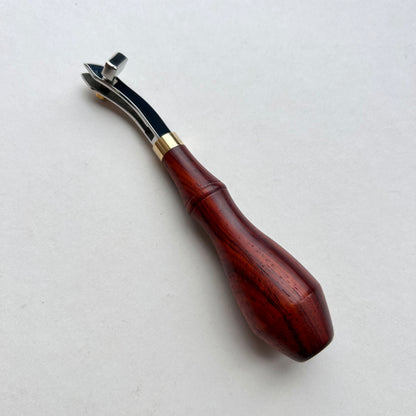 Kemovancraft Adjustable Leather Edge Creaser | Cocobolo Handle