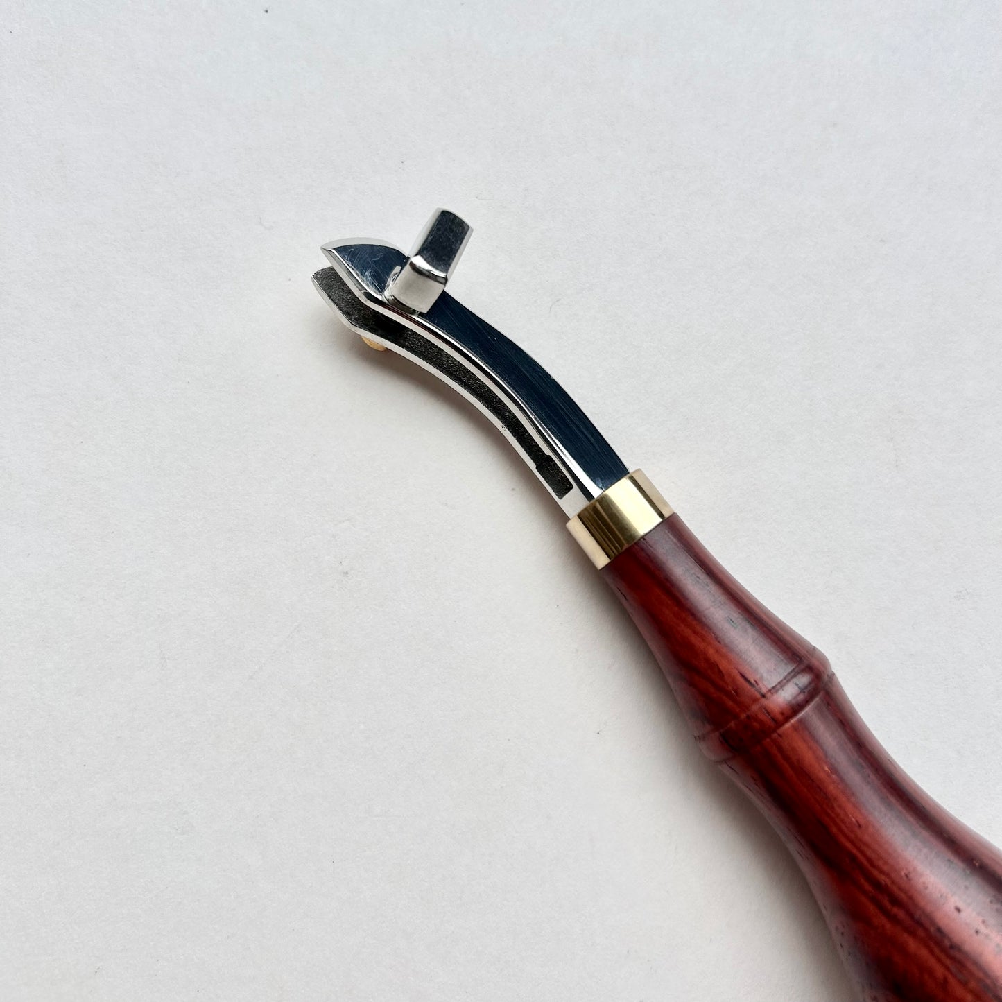 Kemovancraft Adjustable Leather Edge Creaser | Cocobolo Handle