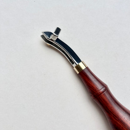 Kemovancraft Adjustable Leather Edge Creaser | Cocobolo Handle