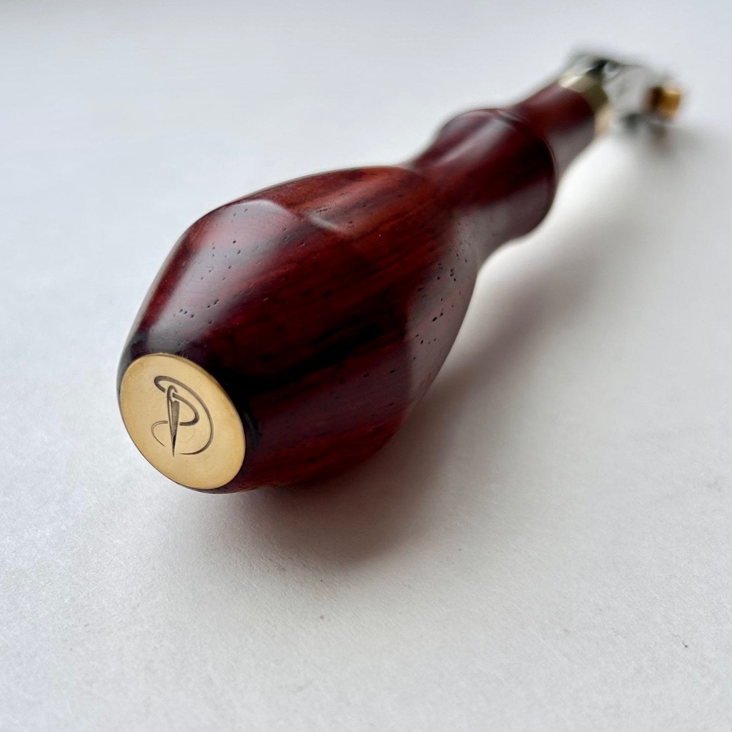 Kemovancraft Adjustable Leather Edge Creaser | Cocobolo Handle