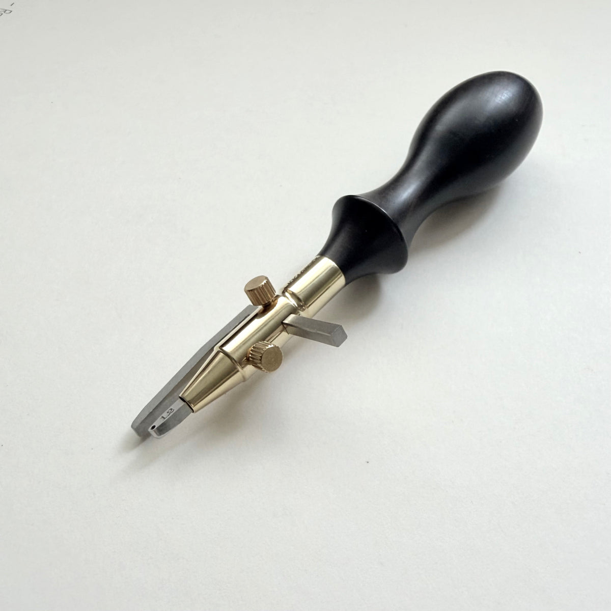 Kemovancraft Adjustable Leather Edge Stitching Groover Tool & Spare Blades