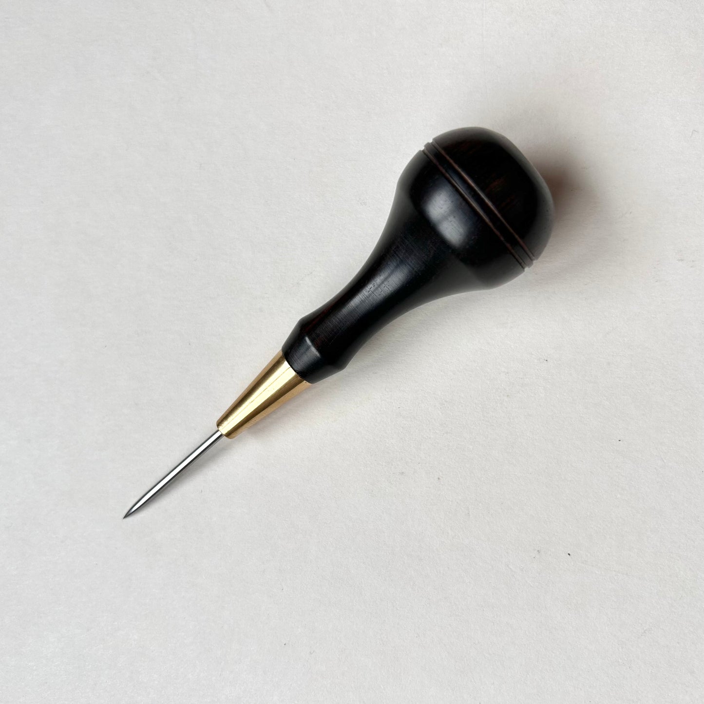 Kemovancraft Scratch Awl – Detachable Blade & Ebony Handle