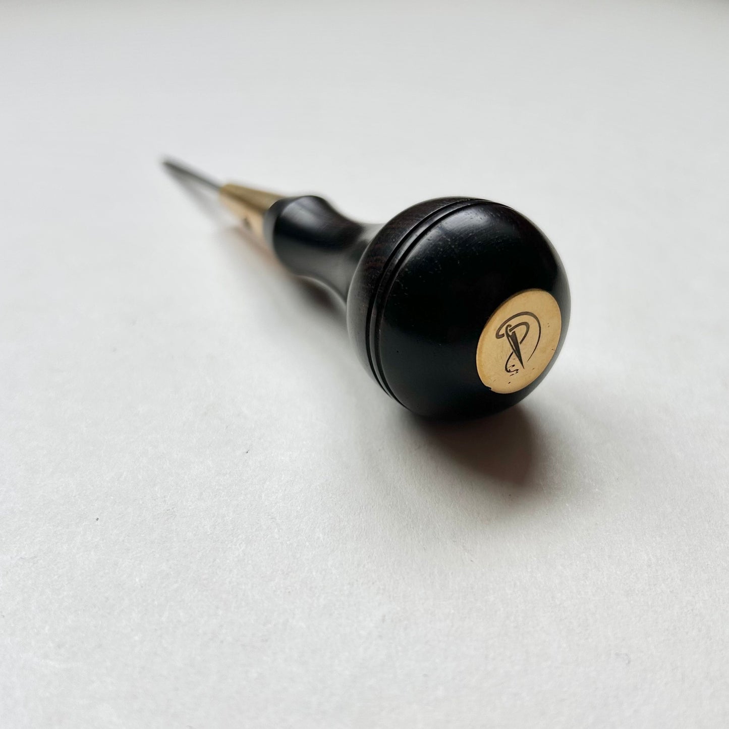 Kemovancraft Scratch Awl – Detachable Blade & Ebony Handle