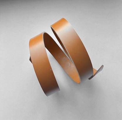 Veg Tan Bridle Butt Leather Belt Blanks - London Tan