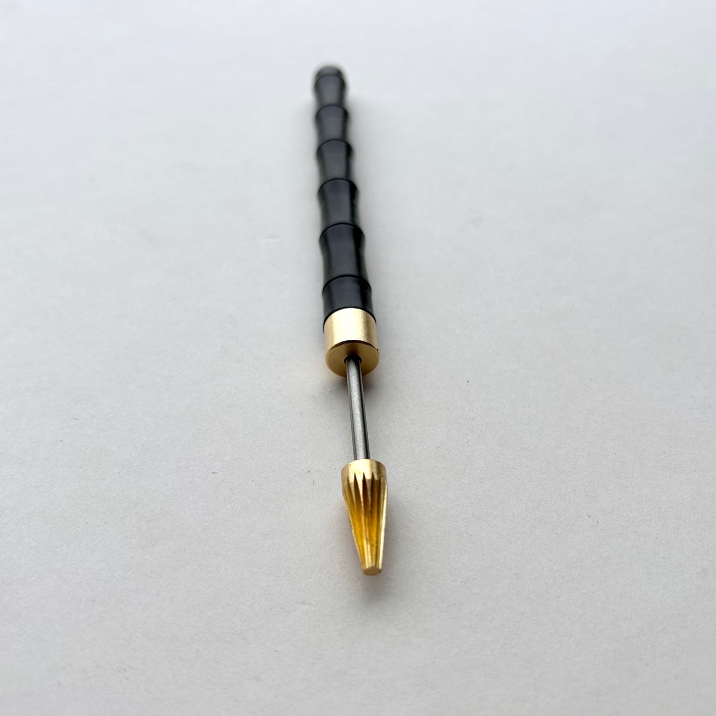 Leather Edge Dye Roller Pen Dark Wood