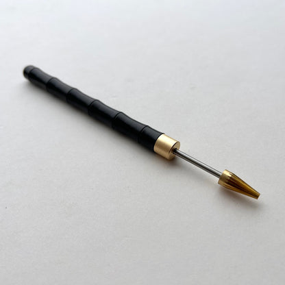 Leather Edge Dye Roller Pen Dark Wood