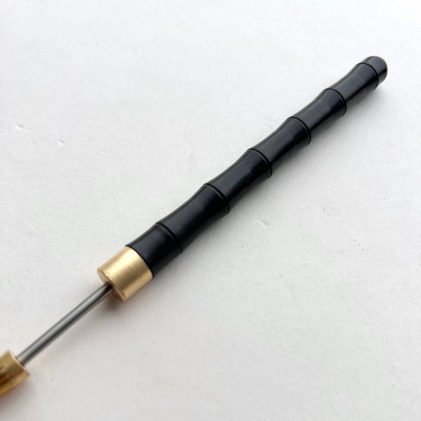Leather Edge Dye Roller Pen Dark Wood