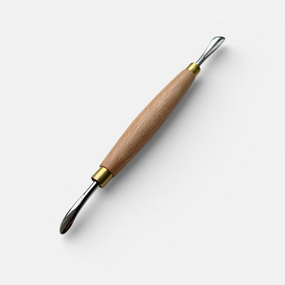 Leather Modelling Tool Spoon and Wedge