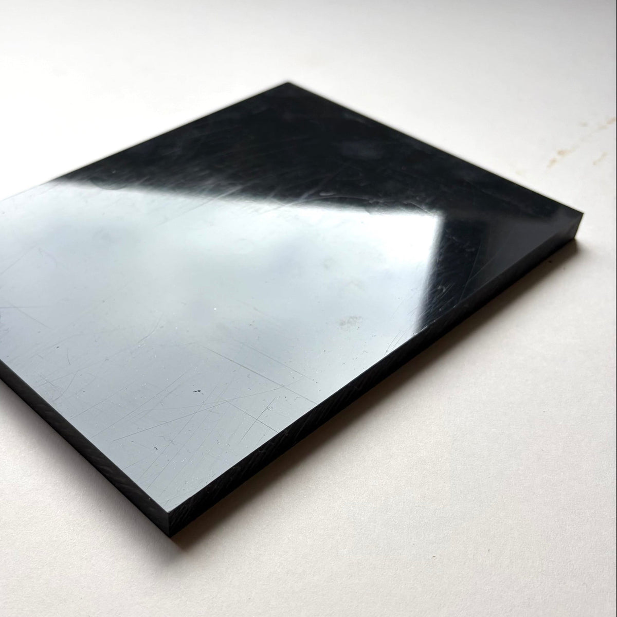 Economy Leather Punching Board Black