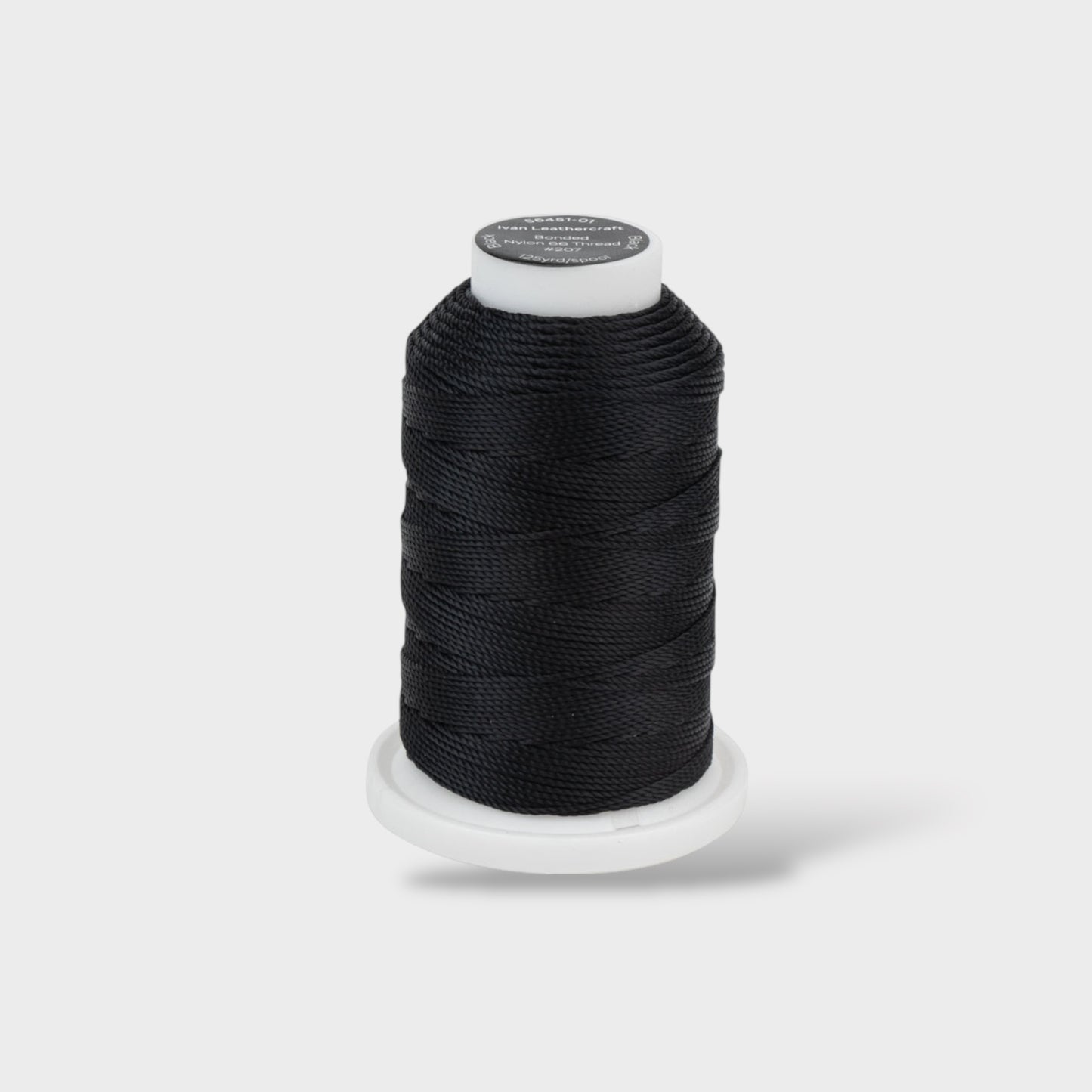 Bonded Nylon 66 Heavy Duty Sewing Thread - Black, 112 Metres