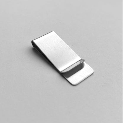Stainless steel money clip