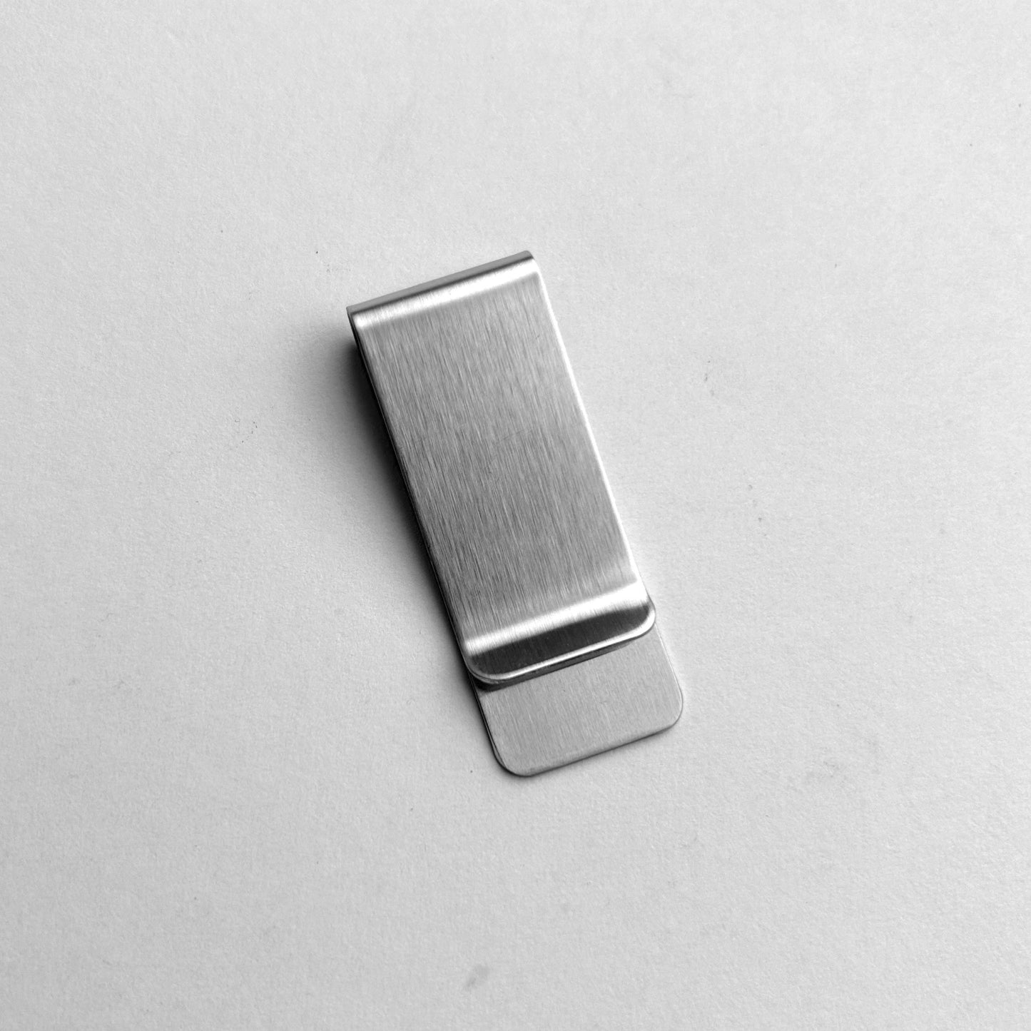 Stainless steel money clip