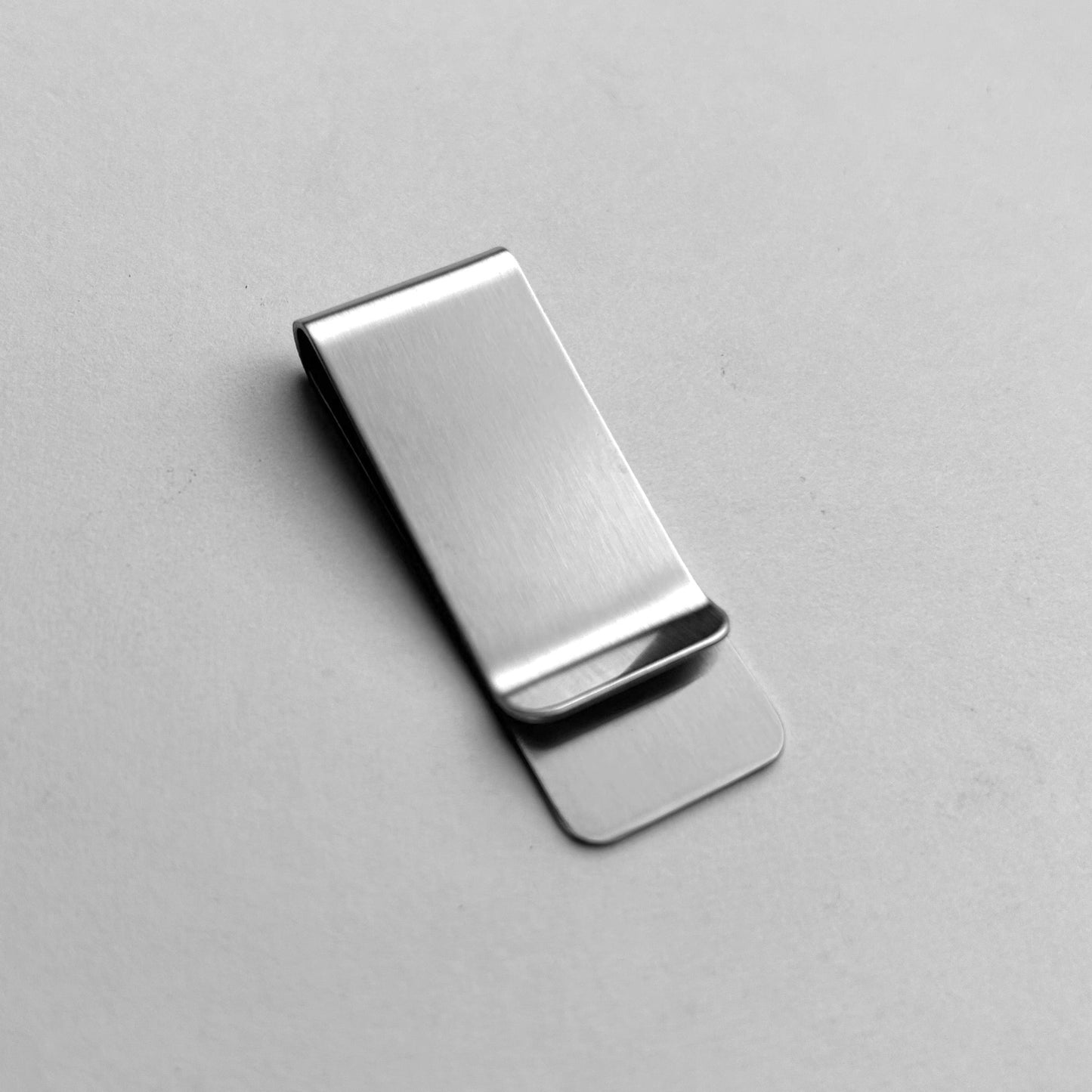 Stainless steel money clip
