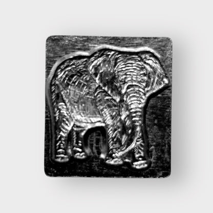 Leather Embossing Elephant Stamp