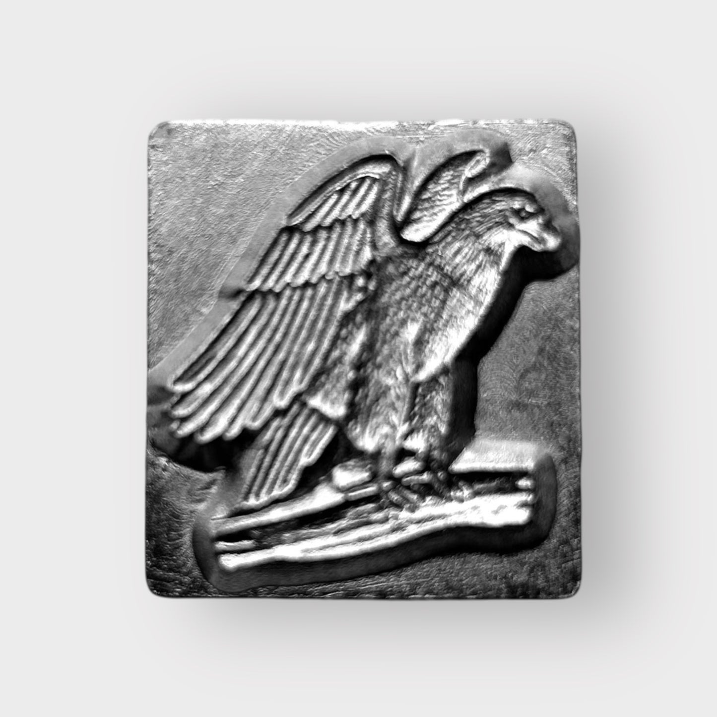 Leather Embossing Eagle on Branch Stamp