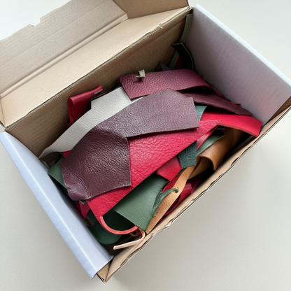 Veg Tan Leather Off Cuts