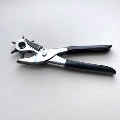 Rotary Leather Hole Punch Tool, Deluxe by Ivan with replacement tubes